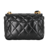 Funky Town Flap, &pound;2,500, Handbags, Black, Leather, Back view